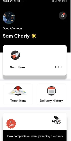 QuickPickup UI 1
